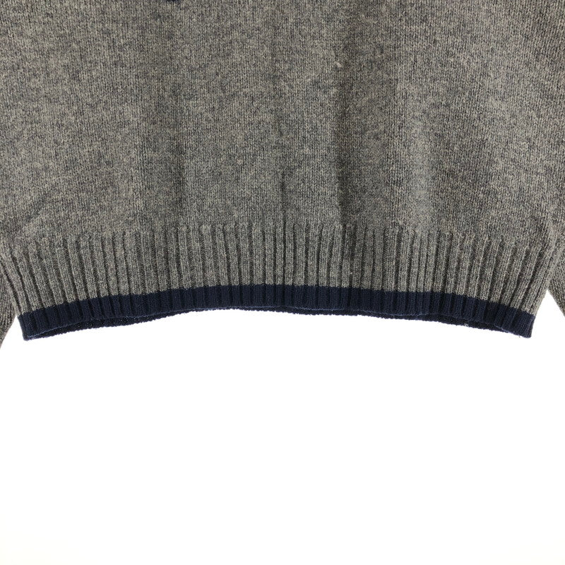 【中古品】【メンズ】 CHAPS RALPH LAUREN 1630‐3663 チャップス ラルフローレン タートルネック ニットセーター 147-260724-sm-01-otoh サイズ：L カラー：ミディアムグレー 万代Net店
