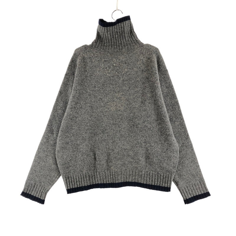 【中古品】【メンズ】 CHAPS RALPH LAUREN 1630‐3663 チャップス ラルフローレン タートルネック ニットセーター 147-260724-sm-01-otoh サイズ：L カラー：ミディアムグレー 万代Net店