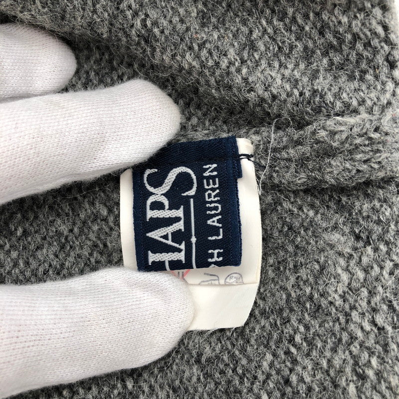 【中古品】【メンズ】 CHAPS RALPH LAUREN 1630‐3663 チャップス ラルフローレン タートルネック ニットセーター 147-260724-sm-01-otoh サイズ：L カラー：ミディアムグレー 万代Net店