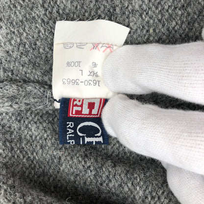 【中古品】【メンズ】 CHAPS RALPH LAUREN 1630‐3663 チャップス ラルフローレン タートルネック ニットセーター 147-260724-sm-01-otoh サイズ：L カラー：ミディアムグレー 万代Net店