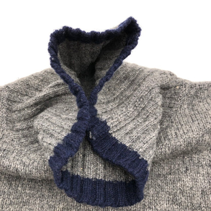 【中古品】【メンズ】 CHAPS RALPH LAUREN 1630‐3663 チャップス ラルフローレン タートルネック ニットセーター 147-260724-sm-01-otoh サイズ：L カラー：ミディアムグレー 万代Net店