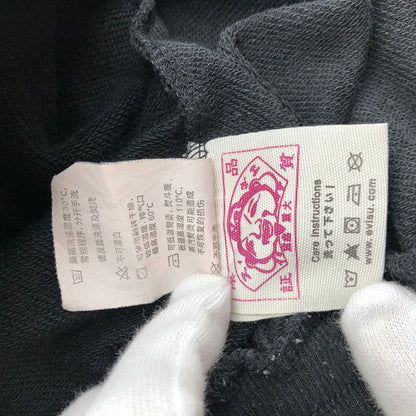 【中古品】【メンズ】 EVISU エヴィス スウェット パンツ 158-260729-sm-01-otoh サイズ：L カラー：ブラック 万代Net店