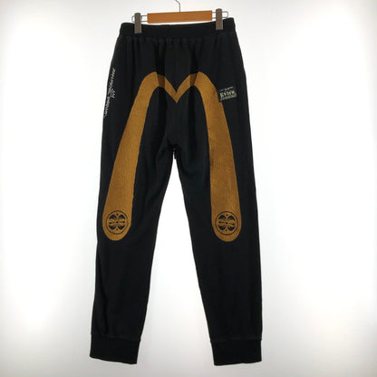 【中古品】【メンズ】 EVISU エヴィス スウェット パンツ 158-260729-sm-01-otoh サイズ：L カラー：ブラック 万代Net店