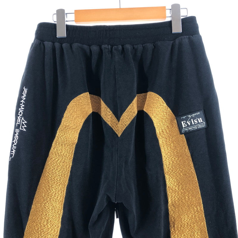 【中古品】【メンズ】 EVISU エヴィス スウェット パンツ 158-260729-sm-01-otoh サイズ：L カラー：ブラック 万代Net店