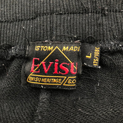【中古品】【メンズ】 EVISU エヴィス スウェット パンツ 158-260729-sm-01-otoh サイズ：L カラー：ブラック 万代Net店