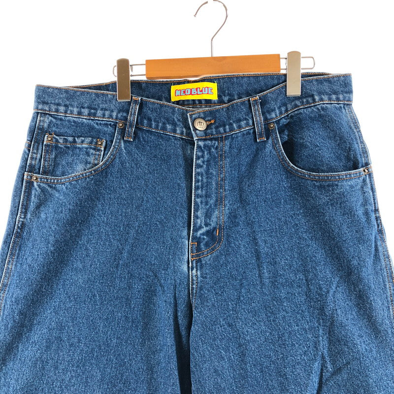 【中古品】【メンズ】 NEO BLUE CARPENTER BAGGY JEANS ネオブルー カーペンター バギー デニムパンツ 158-260724-sm-06-otoh カラー：ストーンウォッシュブルー 万代Net店
