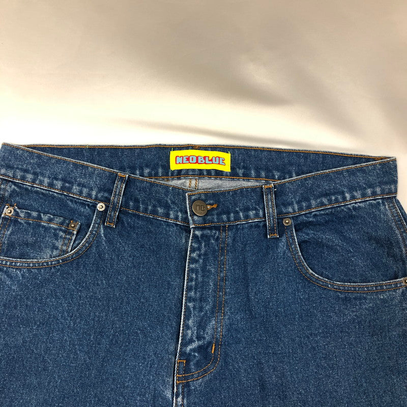【中古品】【メンズ】 NEO BLUE CARPENTER BAGGY JEANS ネオブルー カーペンター バギー デニムパンツ 158-260724-sm-06-otoh カラー：ストーンウォッシュブルー 万代Net店