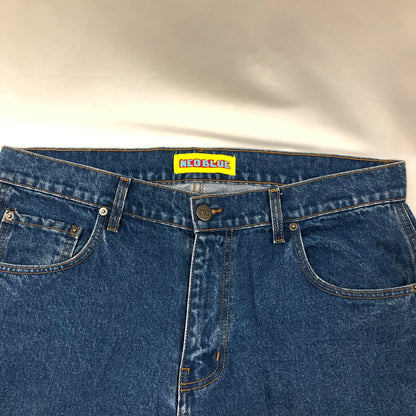 【中古品】【メンズ】 NEO BLUE CARPENTER BAGGY JEANS ネオブルー カーペンター バギー デニムパンツ 158-260724-sm-06-otoh カラー：ストーンウォッシュブルー 万代Net店