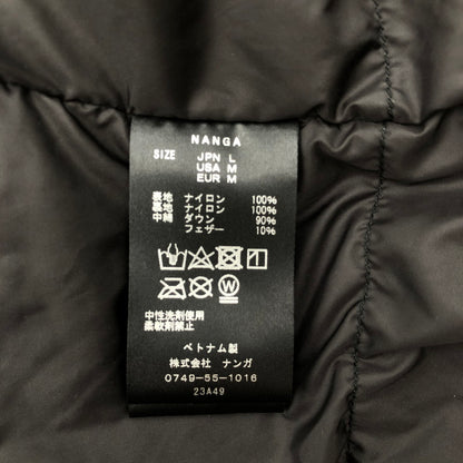 【中古品】【メンズ】 NANGA 23A49 AURORA TEX DOWN FIELD HALF COAT ナンガ オーロラテックス ダウンフィールドハーフコート 147-260724-sm-03-otoh カラー：ブラック 万代Net店
