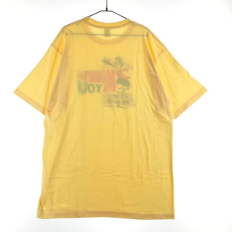 【中古品】【メンズ】 HOUSTON ヒューストン Tシャツ 147-260722-sm-08-otoh サイズ：XXL カラー：イエロー 万代Net店