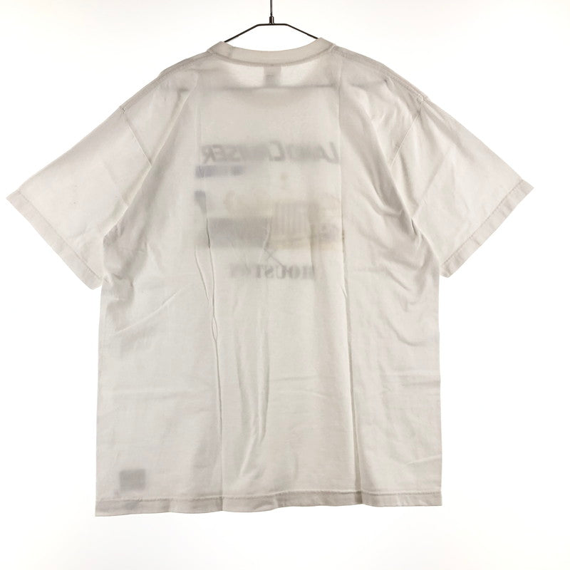 【中古品】【メンズ】 HOUSTON×TOYOTA ヒューストン トヨタ　コラボ ランクル Tシャツ 半袖Tシャツ 147-260722-sm-04-otoh サイズ：XL カラー：ホワイト 万代Net店