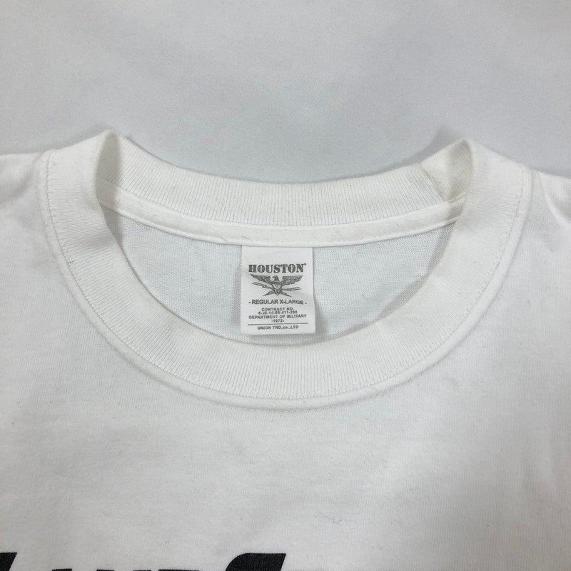 【中古品】【メンズ】 HOUSTON×TOYOTA ヒューストン トヨタ　コラボ ランクル Tシャツ 半袖Tシャツ 147-260722-sm-04-otoh サイズ：XL カラー：ホワイト 万代Net店