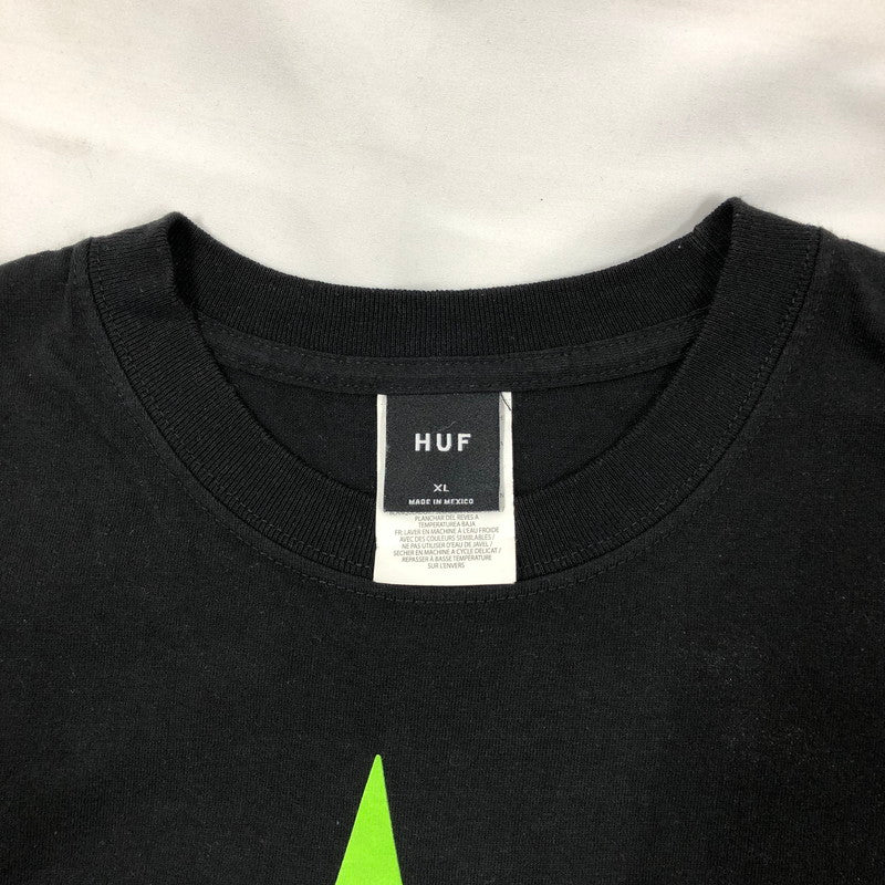 【中古品】【メンズ】 HUF CYPRESS HILL ハフ サイプレス・ヒル Tシャツ 147-260722-sm-09-otoh サイズ：XL カラー：ブラック 万代Net店
