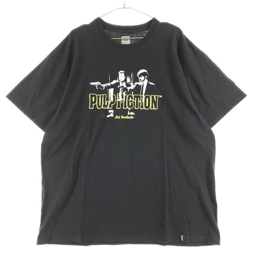 【中古品】【メンズ】 HUF PULP FICTION ERA S/S TEE ハフ パルプ・フィクション Tシャツ ブラック 147-260722-sm-05-otoh サイズ：XL カラー：ブラック 万代Net店