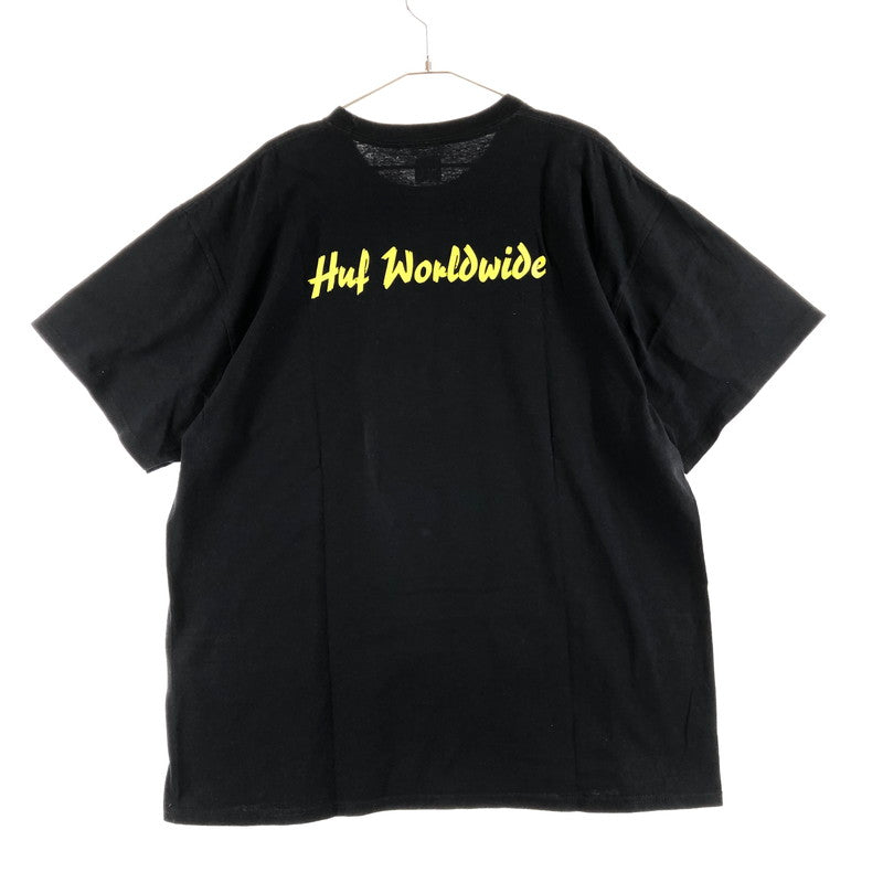 【中古品】【メンズ】 HUF PULP FICTION ERA S/S TEE ハフ パルプ・フィクション Tシャツ ブラック 147-260722-sm-05-otoh サイズ：XL カラー：ブラック 万代Net店