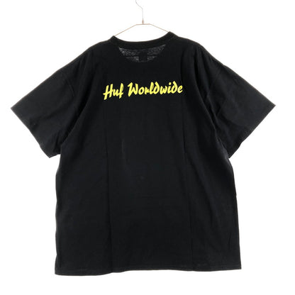 【中古品】【メンズ】 HUF PULP FICTION ERA S/S TEE ハフ パルプ・フィクション Tシャツ ブラック 147-260722-sm-05-otoh サイズ：XL カラー：ブラック 万代Net店