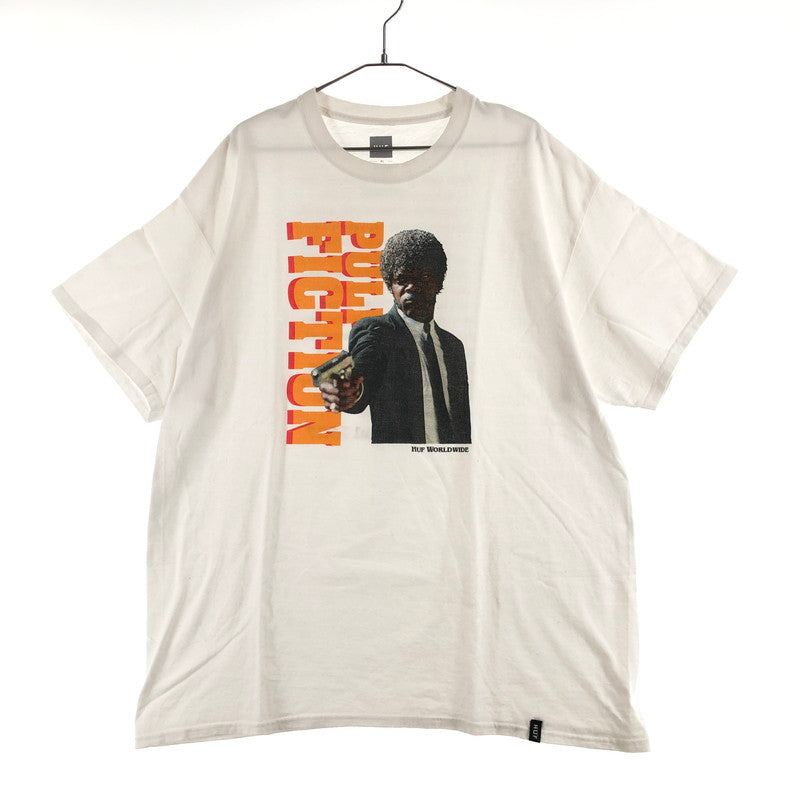 【中古品】【メンズ】 HUF PULP FICTION EZEKIEL S/S TEE ハフ パルプ・フィクション Tシャツ ホワイト 147-260722-sm-06-otoh サイズ：XL カラー：ホワイト 万代Net店