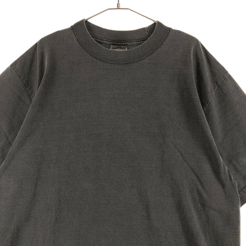 【中古品】【メンズ】 SHAKA WEAR シャカウェア 後染め ガーメントダイ 半袖Tシャツ 147-260722-sm-03-otoh サイズ：L カラー：チャコール 万代Net店