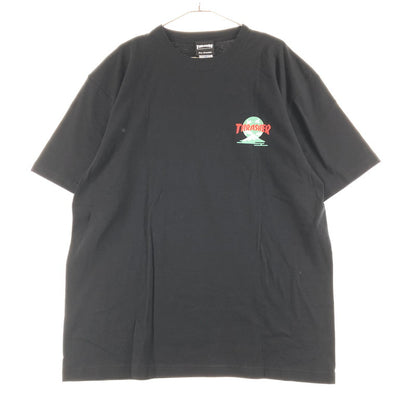 【中古品】【メンズ】 THRASHER スラッシャー 半袖Tシャツ 147-260722-sm-01-otoh サイズ：XL カラー：ブラック 万代Net店