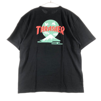 【中古品】【メンズ】 THRASHER スラッシャー 半袖Tシャツ 147-260722-sm-01-otoh サイズ：XL カラー：ブラック 万代Net店