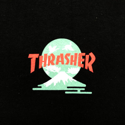 【中古品】【メンズ】 THRASHER スラッシャー 半袖Tシャツ 147-260722-sm-01-otoh サイズ：XL カラー：ブラック 万代Net店