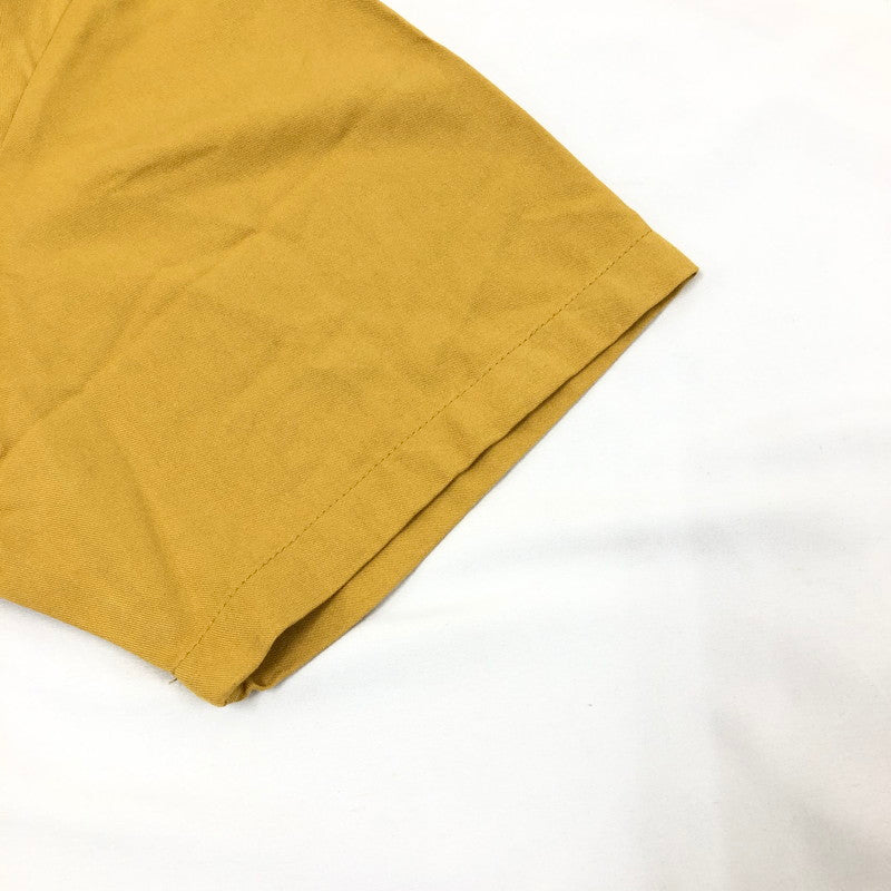 【中古品】【メンズ】 HOUSTON 41225 BOWLING SHIRT ヒューストン レーヨン ボウリングシャツ 147-260722-sm-10-otoh サイズ：XL カラー：マスタードイエロー 万代Net店