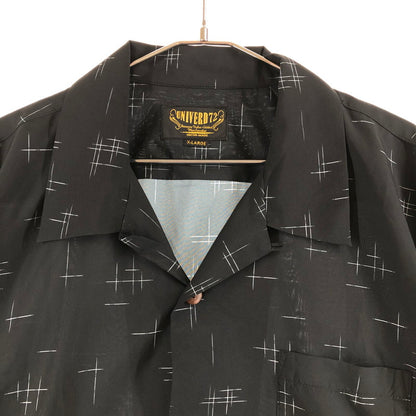 【中古品】【メンズ】 UNIVERD72 ROCKABILLY SHIRT ユニバード72 ドライアロハシャツ 半袖シャツ 147-260722-sm-11-otoh サイズ：XL カラー：ブラック 万代Net店