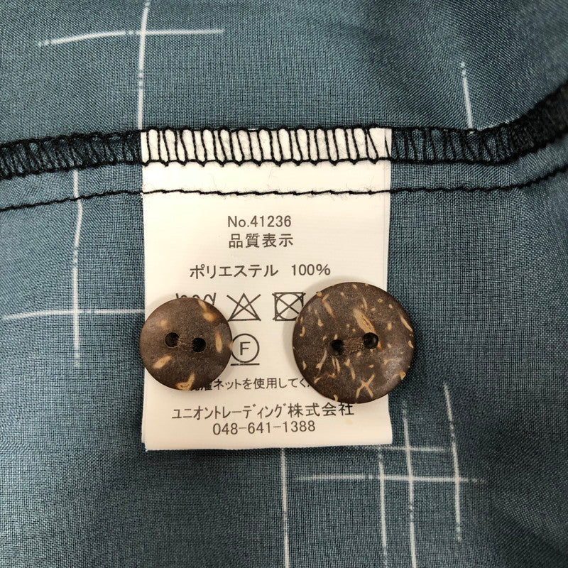 【中古品】【メンズ】 UNIVERD72 ROCKABILLY SHIRT ユニバード72 ドライアロハシャツ 半袖シャツ 147-260722-sm-11-otoh サイズ：XL カラー：ブラック 万代Net店