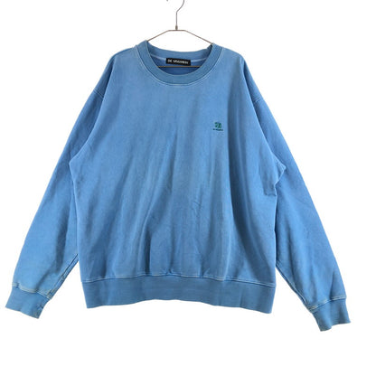 【中古品】【メンズ】 DE SINGSMAN デ・シングスマン 顔料染めスウェット スウェット サックスブルー 147-260723-sm-04-otoh サイズ：XL カラー：サックスブルー 万代Net店