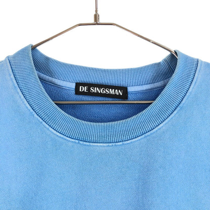 【中古品】【メンズ】 DE SINGSMAN デ・シングスマン 顔料染めスウェット スウェット サックスブルー 147-260723-sm-04-otoh サイズ：XL カラー：サックスブルー 万代Net店
