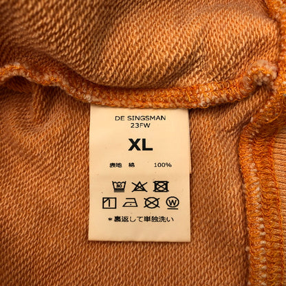 【中古品】【メンズ】 DE SINGSMAN デ・シングスマン 顔料染めスウェット スウェット オレンジ 147-260723-sm-02-otoh サイズ：XL カラー：オレンジ 万代Net店