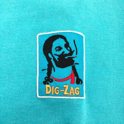 【中古品】【メンズ】 DE SINGSMAN デ・シングスマン 顔料染めスウェット スウェット ターコイズブルー 147-260723-sm-03-otoh サイズ：XL カラー：ターコイズブルー 万代Net店