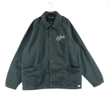 【中古品】【メンズ】 DE SINGSMAN JACKET デ・シングスマン コーチジャケット アウター 147-260723-sm-06-otoh サイズ：XL カラー：ダークグリーン 万代Net店
