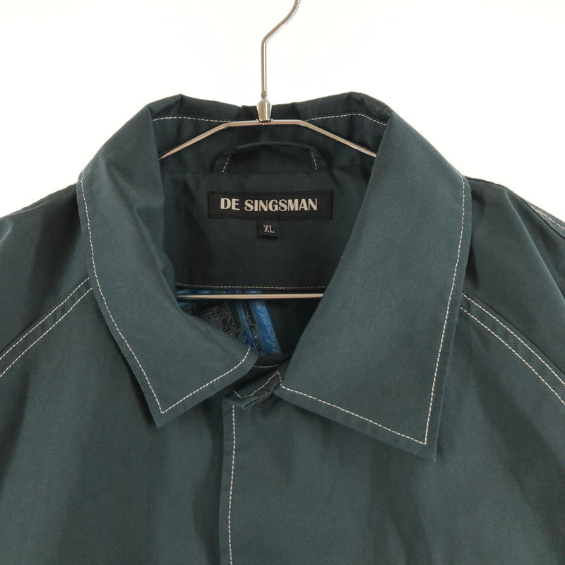 【中古品】【メンズ】 DE SINGSMAN JACKET デ・シングスマン コーチジャケット アウター 147-260723-sm-06-otoh サイズ：XL カラー：ダークグリーン 万代Net店