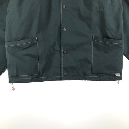 【中古品】【メンズ】 DE SINGSMAN JACKET デ・シングスマン コーチジャケット アウター 147-260723-sm-06-otoh サイズ：XL カラー：ダークグリーン 万代Net店