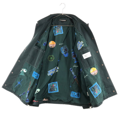 【中古品】【メンズ】 DE SINGSMAN JACKET デ・シングスマン コーチジャケット アウター 147-260723-sm-06-otoh サイズ：XL カラー：ダークグリーン 万代Net店