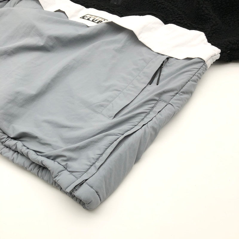 【中古品】【メンズ】 PRO CLUB 16PC0301 プロクラブ ハーフジップボアジャケット 147-260724-sm-02-otoh サイズ：XL カラー：ブラック×グレー 万代Net店