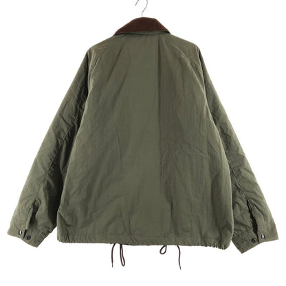 【中古品】【メンズ】 HOUSTON 51432 N C SHORT HUNTING JACKET ヒューストン ナイロン ハンティングジャケット ジャケット 147-260723-sm-09-otoh サイズ：XL カラー：オリーブ 万代Net店