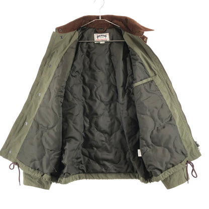 【中古品】【メンズ】 HOUSTON 51432 N C SHORT HUNTING JACKET ヒューストン ナイロン ハンティングジャケット ジャケット 147-260723-sm-09-otoh サイズ：XL カラー：オリーブ 万代Net店