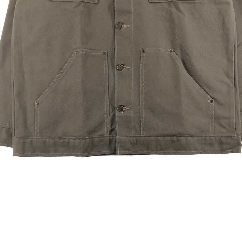 【中古品】【メンズ】 PRSN BLU 152005 JACKET プリズンブルース ヤードコート カバーオール ワークジャケット 147-260723-sm-07-otoh サイズ：M カラー：カーキ 万代Net店