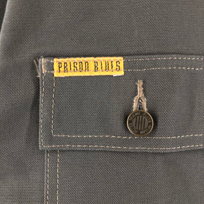 【中古品】【メンズ】 PRSN BLU 152005 JACKET プリズンブルース ヤードコート カバーオール ワークジャケット 147-260723-sm-07-otoh サイズ：M カラー：カーキ 万代Net店