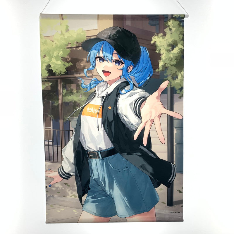 【中古美品】 開封済み 星街すいせい B2タペストリー 「バーチャルYouTuber ホロライブ 星街すいせい 誕生日＆活動6周年記念」 053-260917-st-06-otoh 万代Net店