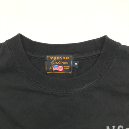 【中古品】【メンズ】 VANSON バンソン 長袖Tシャツ 147-260809-sm-02-otoh カラー：ブラック 万代Net店