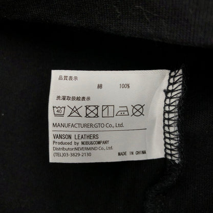 【中古品】【メンズ】 VANSON バンソン 長袖Tシャツ 147-260809-sm-02-otoh カラー：ブラック 万代Net店