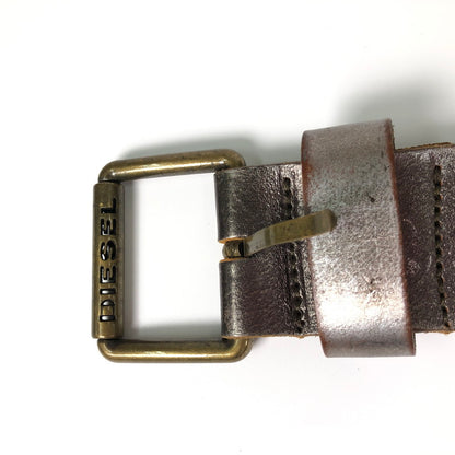 【中古品】【メンズ】 DIESEL ディーゼル ベルト 192-260807-sm-06-otoh カラー：アンティークシルバー 万代Net店