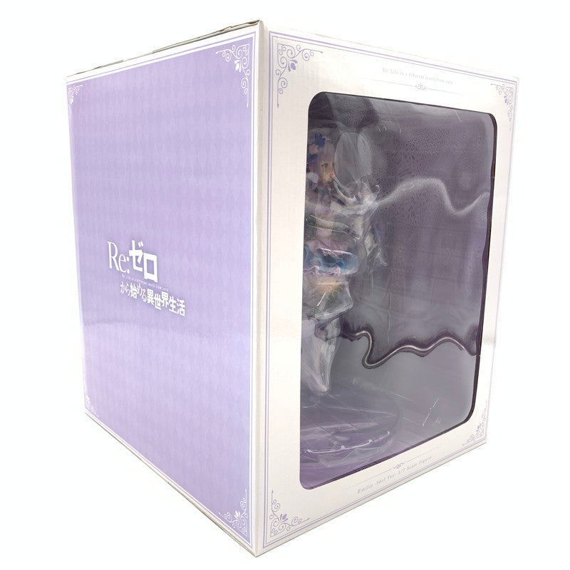 【中古美品】 未使用品 SHIBUYA SCRAMBLE FIGURE 渋スクフィギュア Re:ゼロから始める異世界生活 エミリア レム ラム アイドルVer. 3体購入特典台座付き 066-260828-st-11-otoh 万代Net店