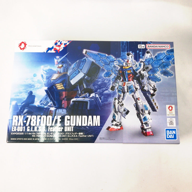 【中古美品】 未組立 EXPO2025 RX-78F00 E ガンダム (EX-001 グラスフェザー装備) プラモデル ガンプラ 058-261019-sy-12-otoh 万代Net店