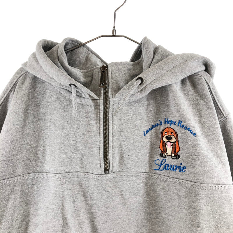 【中古品】【メンズ】 CARHARTT ORIGINAL FIT HALF ZIP HOODED カーハート ハーフジップパーカー 147-260729-sm-02-otoh サイズ：3XL カラー：グレー 万代Net店