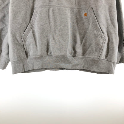 【中古品】【メンズ】 CARHARTT ORIGINAL FIT HALF ZIP HOODED カーハート ハーフジップパーカー 147-260729-sm-02-otoh サイズ：3XL カラー：グレー 万代Net店