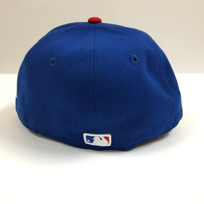 【中古美品】【メンズ】 NEWERA 59FIFTY MLB オンフィールド シカゴ・カブス ロイヤル 水引（梅結び） キャップ 帽子 185-060608-sm-13-otoh カラー：ロイヤルブルー 万代Net店